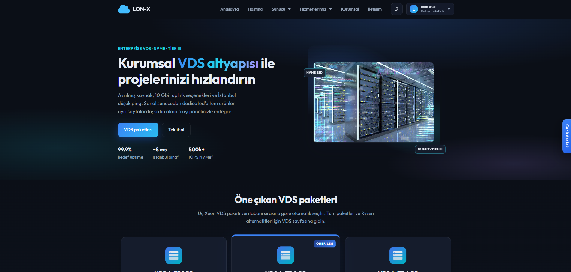 Netinyo Lon-X Screenshot 1