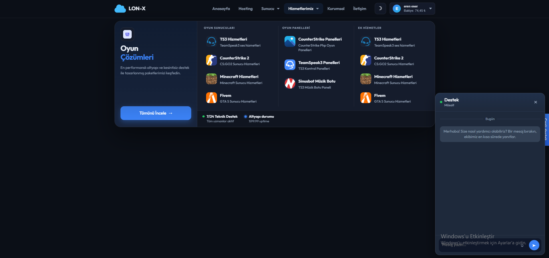 Netinyo Lon-X Screenshot 13